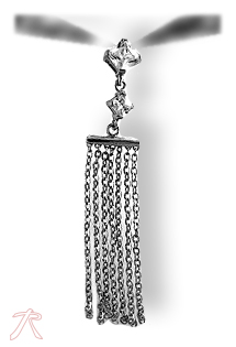 Colgante plata ley dije con piedras rfcia.132_08747-C