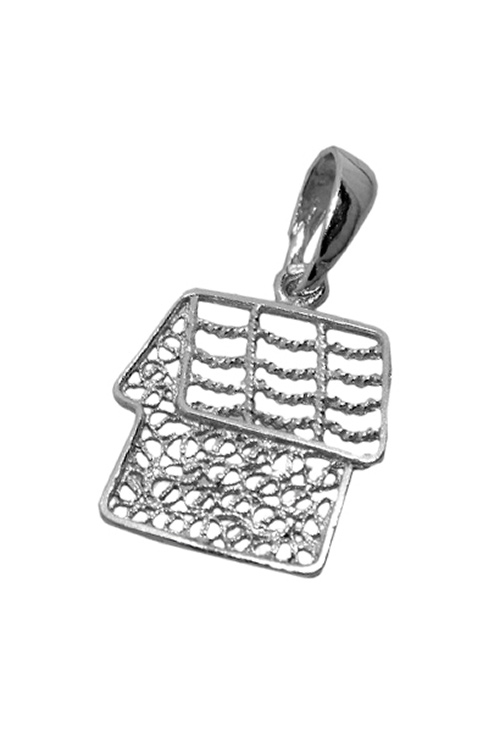 Colgante plata ley, dije sin piedras - foto 3 - rfcia.022_F-CASA