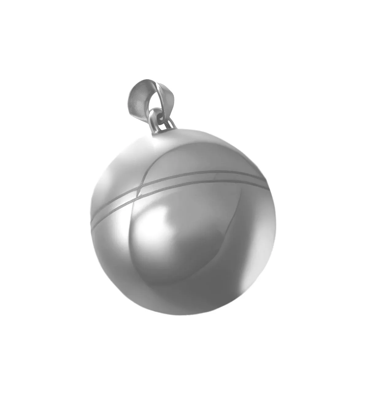 colgante de plata llamador de angeles