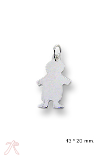 Colgante plata ley - foto 1 - rfcia.015_NIÑO