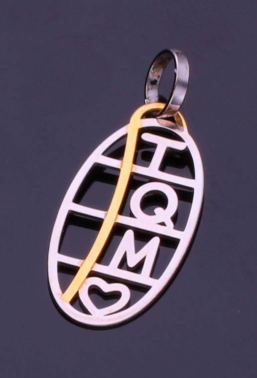 colgante oro bicolor 18 kilates para enamorados san valentin TQM fotografia sin recortar para parrilla web el rubi joyeros