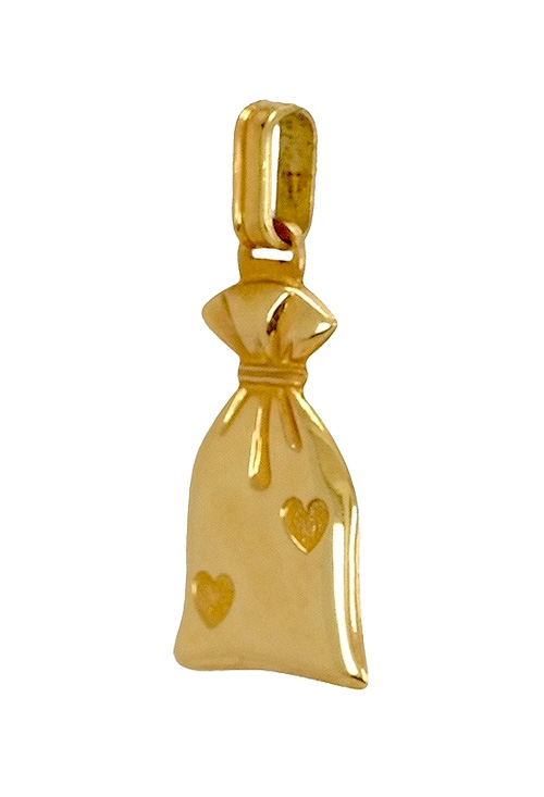 colgante oro amarillo 18k saco del amor foto lateral 189_05-112-2_01