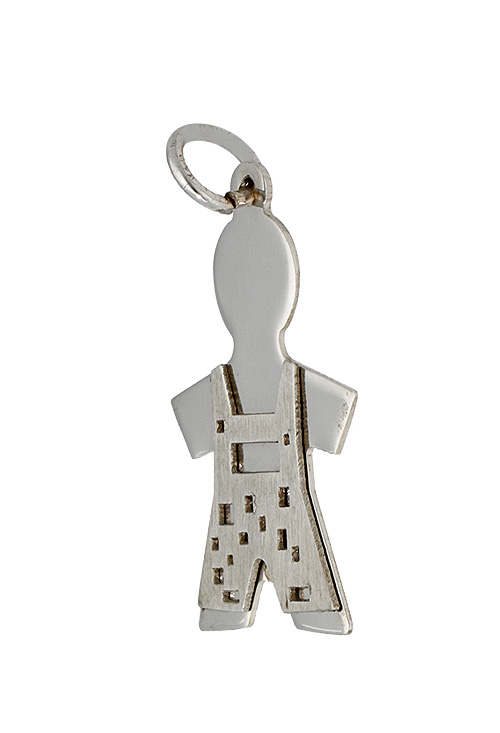 Colgante plata silueta de niño 200_1320-91366