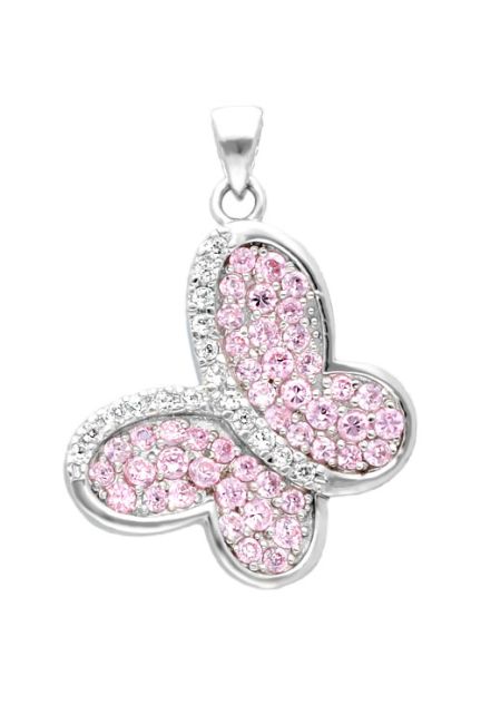 Colgante plata ley dije con piedras rfcia.132_71350-C