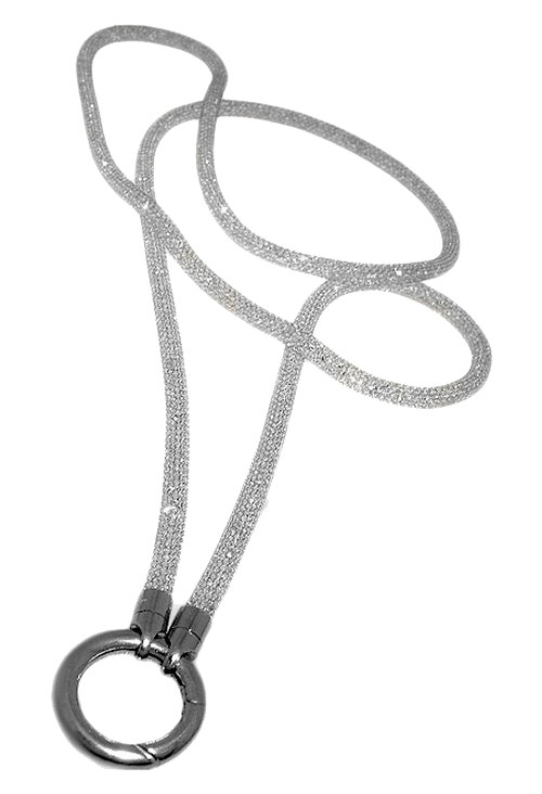 collar de 80 cm cristal checo con mosqueton como motivo mi moneda 039_nec-01-lu-80