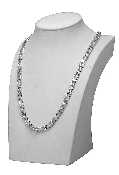collar plata eslabones 3x1 precio muy barato foto expositor 126_BP(1-3)200-60_02