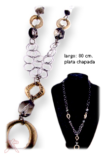 Collares y Gargantillas plata ley desde 50 cm con piedras rfcia.200_168190