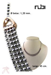 Collares y Gargantillas plata ley hasta 45 cm sin piedras rfcia.144_AG4