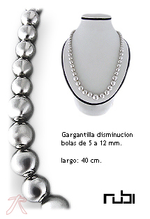 Collares y Gargantillas plata ley hasta 45 cm sin piedras rfcia.144_GR51