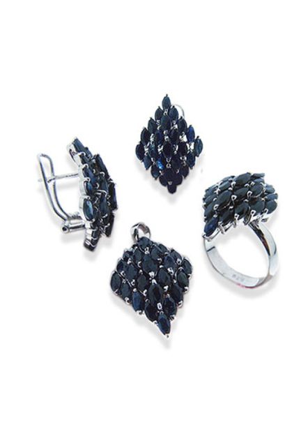 Conjunto plata ley, pendientes sortija y colgante - foto 3 - rfcia.037_ZF-1