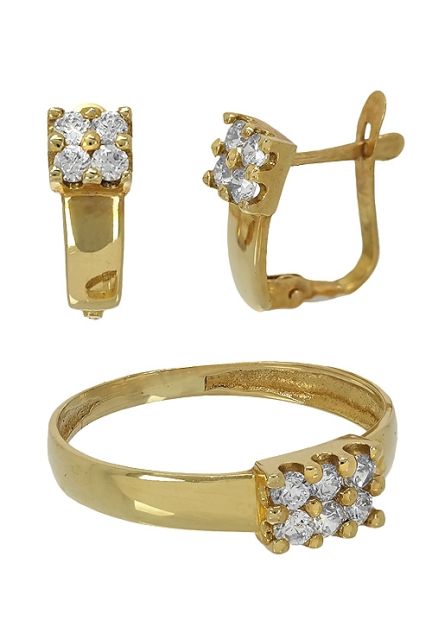 conjunto de oro para niña primera comunion foto secundario 234_801_02