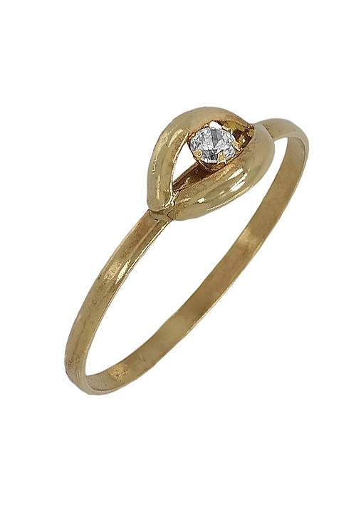 conjunto niña comunion sortija y pendientes oro amarillo 18 ktes detalle sortija 197_1-4007_01