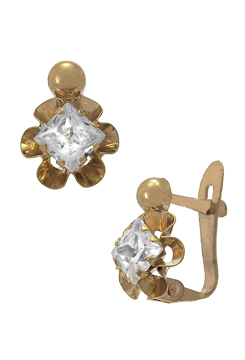 conjunto oro 18 kilates formado por sortija y pendientes espoecial primera comunion precio barato joyeria online vista pendientes lateral 052_50515_05