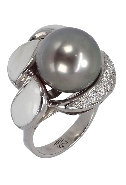 conjunto oro blanco 18 ktes perlas tahiti y diamantes foto sortija lateral 065_0009628_04