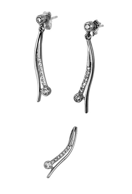 venta online Conjunto oro, pendientes y colgante. 083_JI087