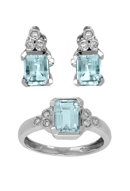 conjunto sortija y pendientes aguamarina y diamantes 204_1614