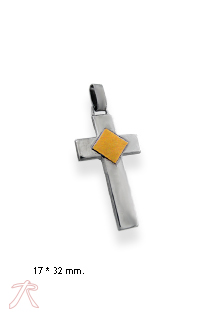 Cruz de plata y oro - foto 1 - rfcia.003_M522924