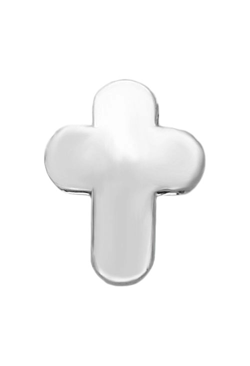 Cruz de oro blanco 18 ktes. 083_AURYGEM054 a precios baratos