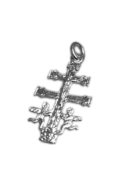 Cruz de Caravaca en plata regalos para comunion 240_CARA-3 precios baratos en regalos para comunion