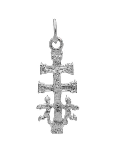 Cruz de Caravaca en plata para comuniones 240_CARA-2 venta online de joyas religiosas especial comuniones regalos a precios baratos
