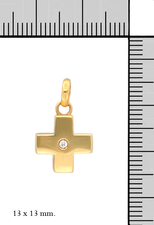 cruz oro amarillo 18 kilates con diamante foto con medidas 083_AURYGEM029_M