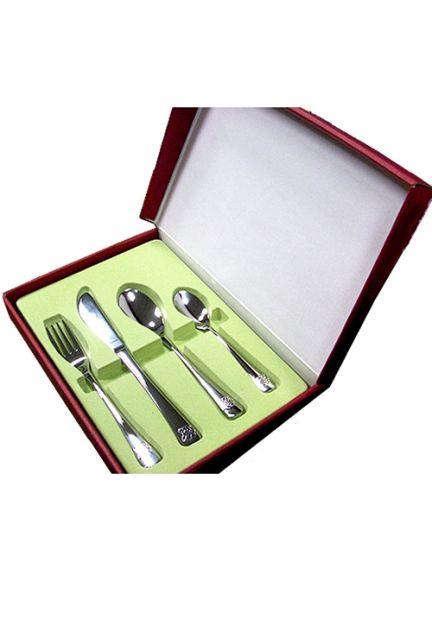 Cubiertos para bebé en acero, regalos para nacimientos y bautizos venta online a precios baratos 088_005632