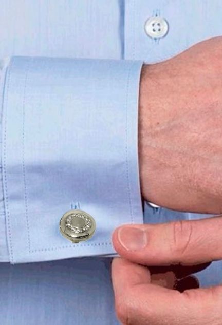 Cubrebotones de oro blanco 18 ktes. 146_5924-CB (Complementos caballero) modelo