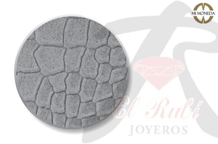 Disco Mi Moneda anaconda gris 33 mm. 039_ANA-11-12-L-59419