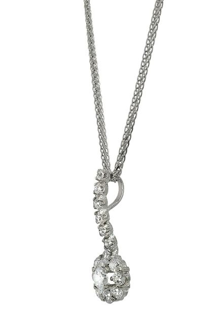 gargantilla oro blanco y circonitas a precio barato085_0113370G_01