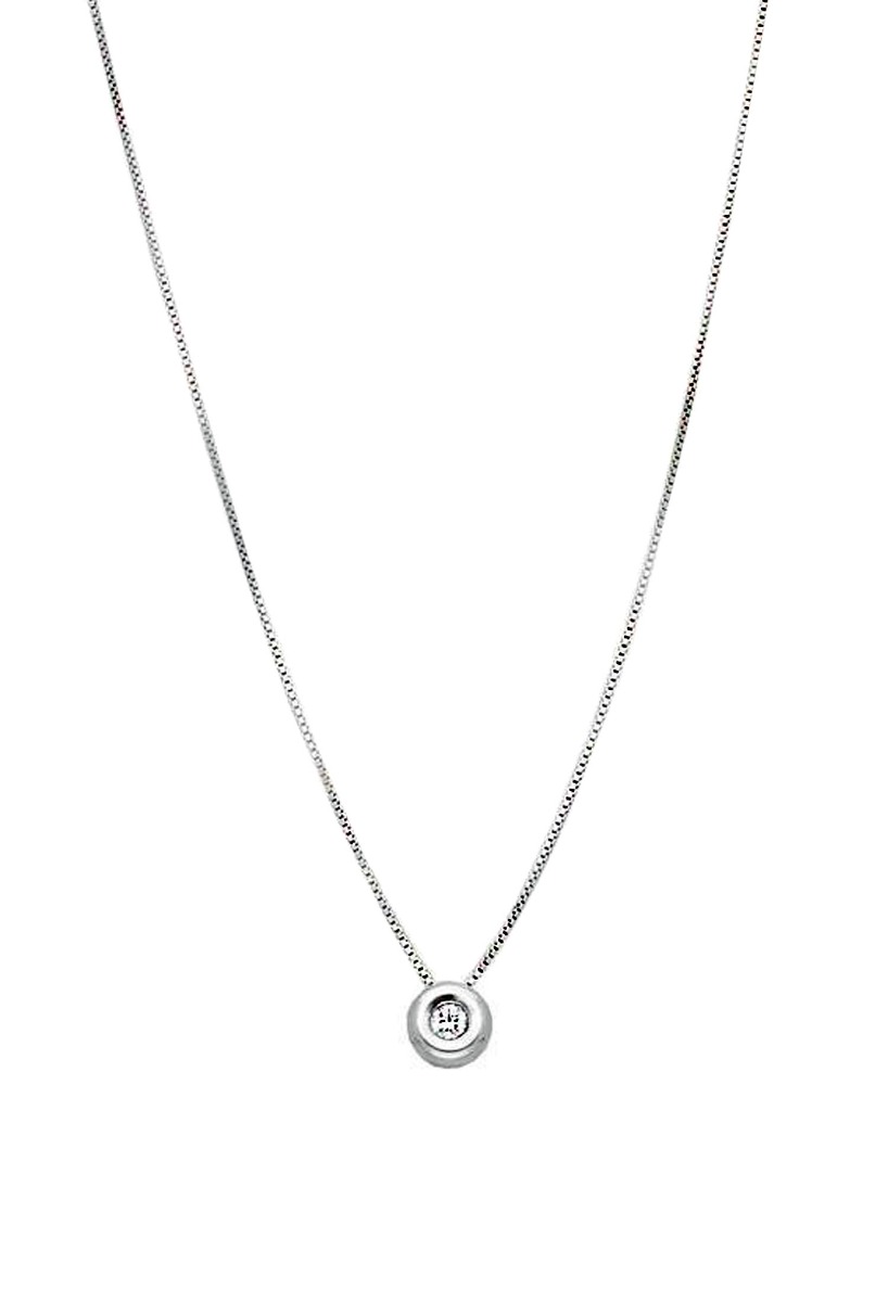 gargantilla oro blanco 18 kilates con chaton de diamante foto frontal para parrilla web