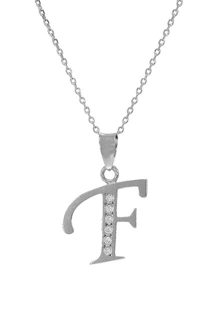 gargantilla plata cadena con inicial f vista motivo 022_CON77007-F