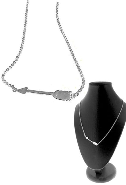 gargantilla plata de ley motivo flecha 266-022212-1-1