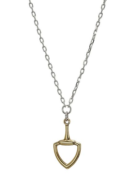 Gargantilla plata ley 925 mmas motivo estribo 200_125165