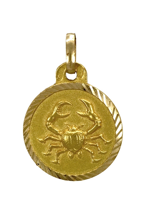 horoscopo cancer oro amarillo 18 kilates cara principal 125_0265CANCER