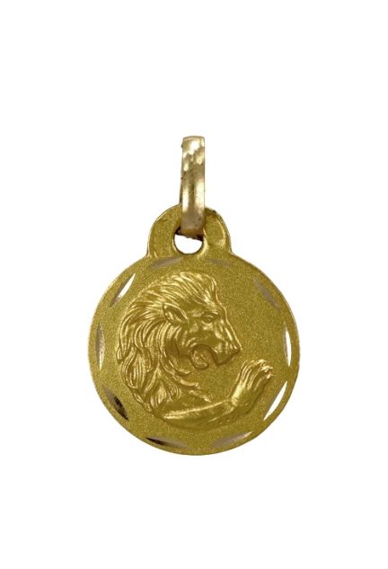 horoscopo leo oro amarillo 18 kilates 125_0264LEO