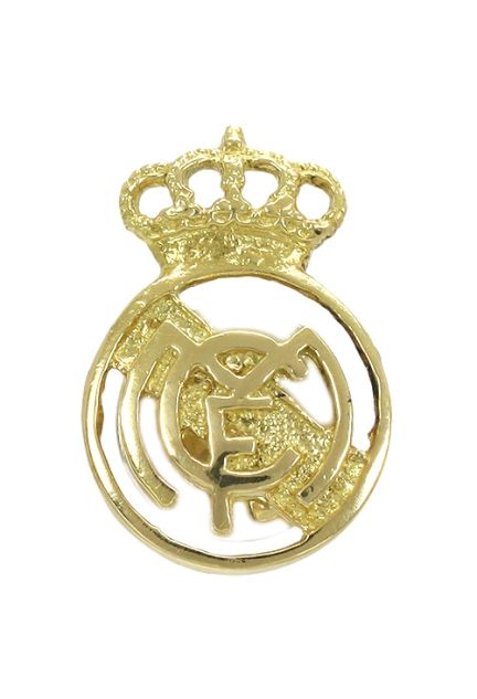 insignia oro amarillo 18 ktes real madrid foto frontal 156_RM-GDE-CL