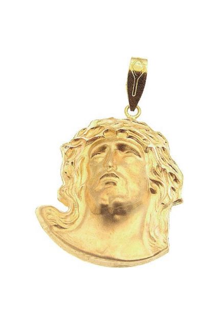 Medalla religiosa oro, Santa Faz. 002_6538CG (Medallas)