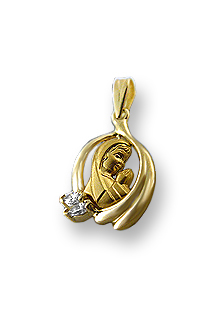 Medalla oro, Virgen Nina - foto 1 - rfcia.001_002104