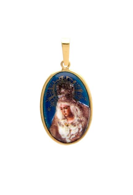 Medalla oro. Virgen de la Macarena - foto 1 - rfcia.053_430241-9