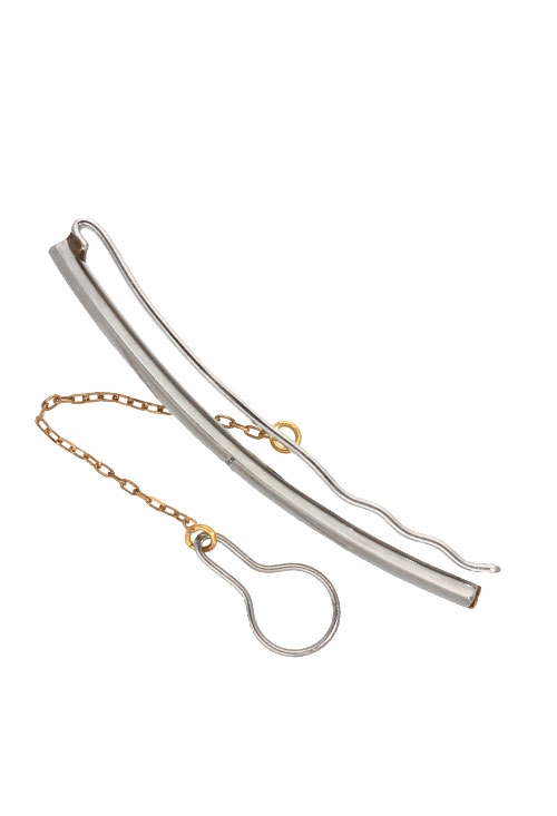 pasador de corbata acewro y oro a precio de ocasion 142_117-7_01