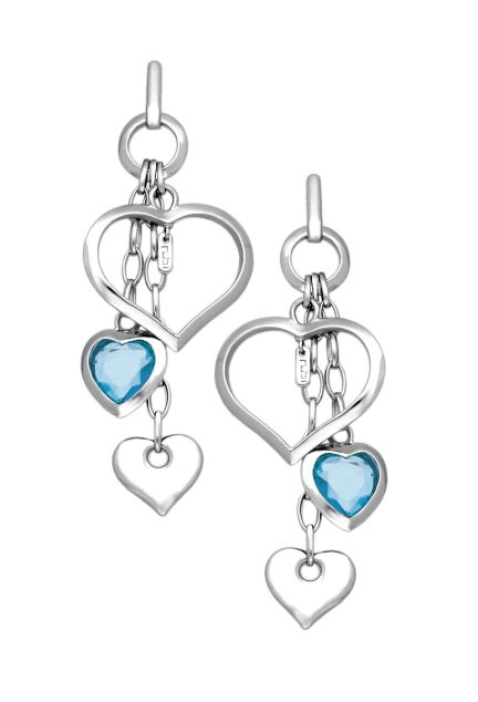 pendiente largo plata de ley con cuarzo color topacio azul modelo corazones foto para web toma principal 103_SE004A18