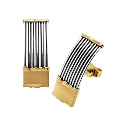 pendientes de acero y oro 142_0158-2