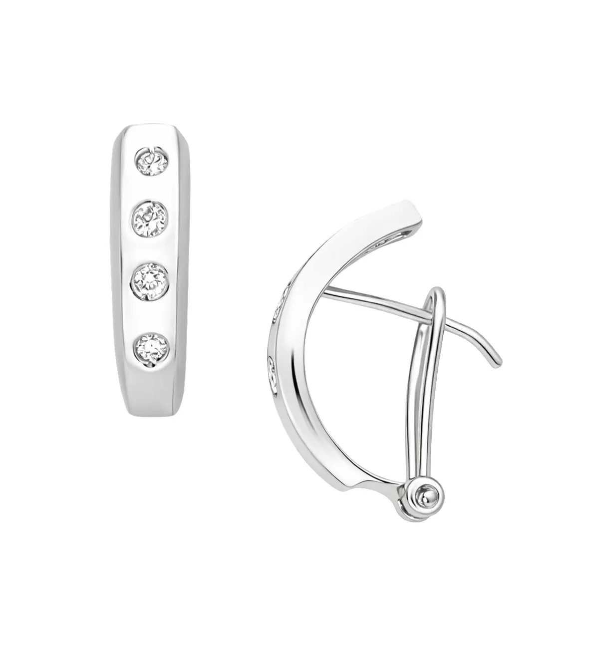 pendientes de oro blanco 18k con brillantes 192_Z1260