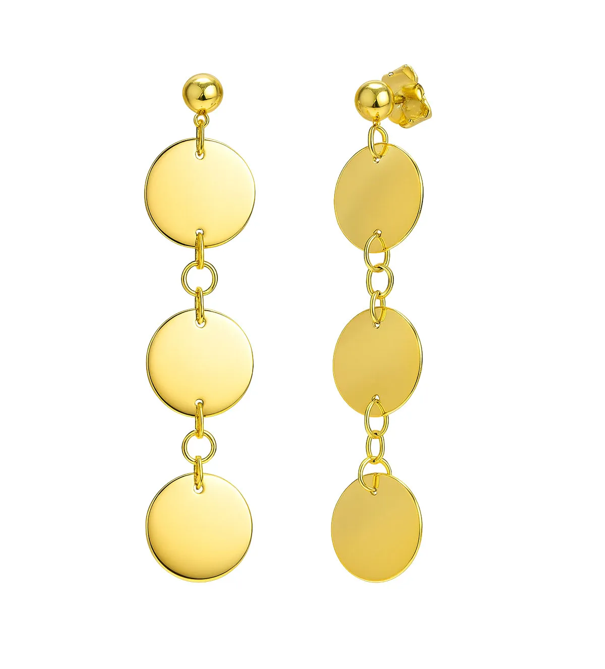 pendientes de oro largos 3 circulos 007_11130