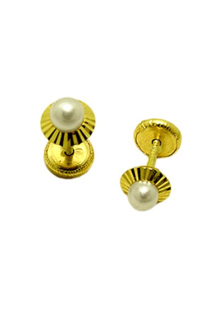 Pendientes dormilona oro con piedras - foto 3 - rfcia.030_1986-P