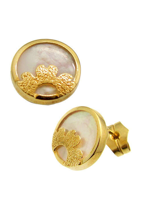 Pendientes oro con piedras - foto 1 - rfcia.067_P000100066