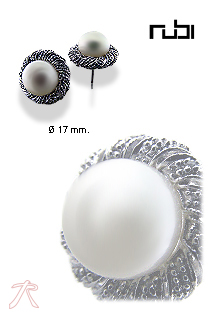 Pendientes plata ley aretes rfcia.103_SE854