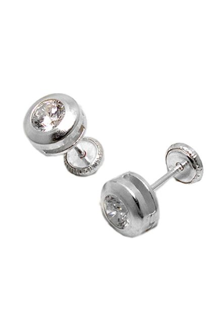 Pendientes plata ley. dormilonas. con piedras - foto 1 - rfcia.030_2118PL