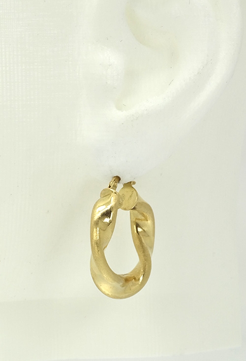 pendientes de oro amarillo 18 ktes tipo criollas vista modelo oreja 139_2159-T_02