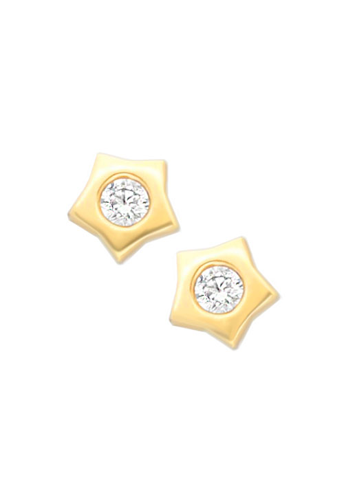 pendientes oro amarillo forma oso oro 18 ktes 234_1906